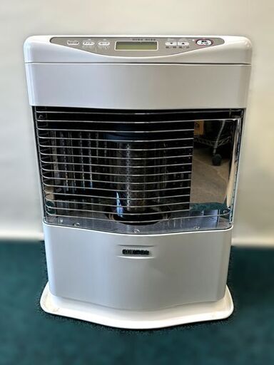 【自社配送は札幌市内限定】SUNPOT/サンポット FF式石油ストーブ FFR-382BL ホワイト 2010年製 動作OK 中古【USED】②
