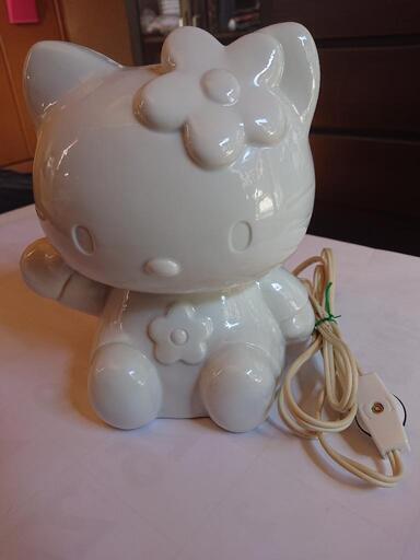 中古・陶器キティ間接照明