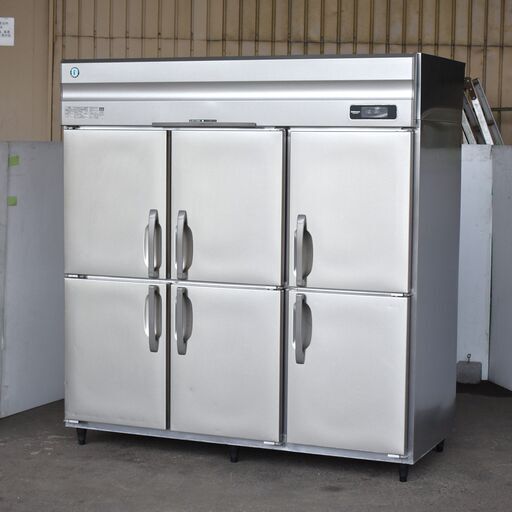 ≪yt1639ジ≫ ホシザキ 業務用 6ドア冷凍庫 HF-180A3 三相200V 2020年製造 幅180cm 奥行80cm 現状品 簡易動作確認済 中古厨房機器/宮城県仙台市 60714-08