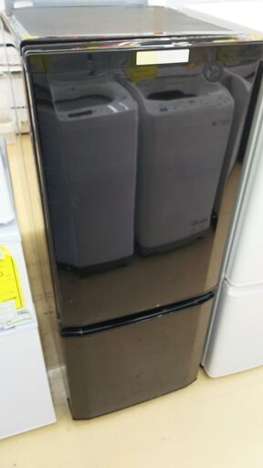 ★ジモティー割有★　2ドア冷蔵庫　三菱　MR-15C-B　2018年製　146L　IKD-547