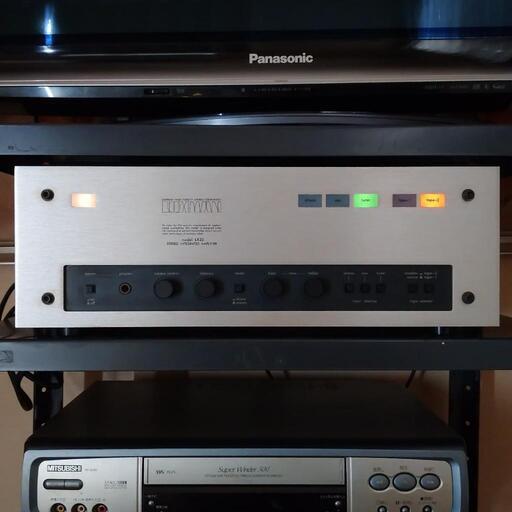 ジャンク LUXMAN  管球式プリメインアンプ LX33