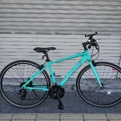 クロスバイク サカモト 700C エアーオン II (アクアマリン) SAKAMOTO air on 2 クロスバイク サカモト 700C エアーオン II (アクアマリン) SAKAMOTO