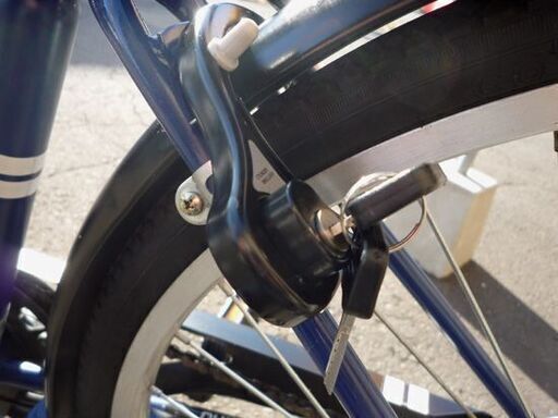 自転車 26インチ シティサイクル Brooklyn Gream カゴ付き 6段変速