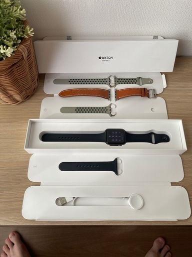 AppleWatch series3 GPSモデル42mm