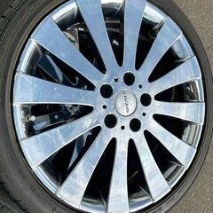 LEGZAS/レグザス 18インチアルミホイール 4本セット 18×7.5J 5穴 PCD114.3 札幌 東区 店頭引取歓迎