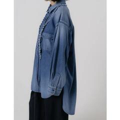 NOBLE owil サステナブルプロセスドデニムシャツ