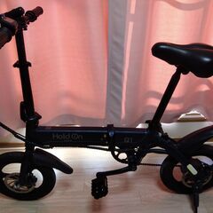 電動アシスト折り畳み自転車 クリア電子(株)ホールドオンQ1