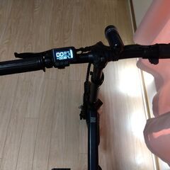 電動アシスト折り畳み自転車　クリア電子(株)ホールドオンQ1