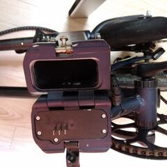 電動アシスト折り畳み自転車　クリア電子(株)ホールドオンQ1