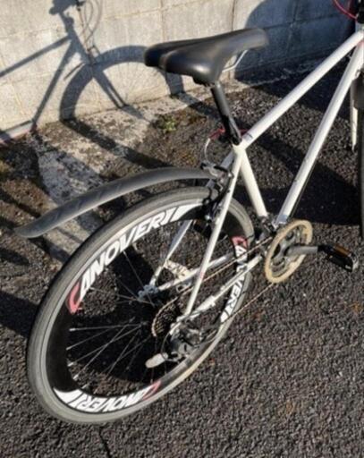 クロスバイク ホワイト 自転車 28インチ Pisces】 クロスバイク 28