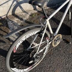 クロスバイク　ホワイト　自転車　28インチ