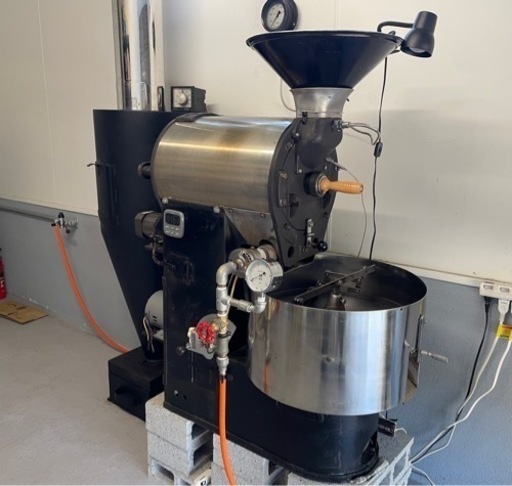 フジローヤル コーヒー焙煎機　R-103（ビンテージ）3㎏　直火式　LPG