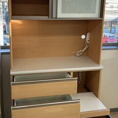 J5314　NITORI　ニトリ　キッチンボード　アルミナ２　100KB　クリーニング済　【リユースのサカイ柏店】　参考価格89,990円