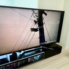 値下げ！！】大型テレビ84型＋テレビ台