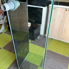 [値下げ]120cmガラス水槽と水槽台 