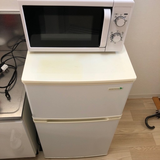 【男性限定】【値下げ】家電4点セット（冷蔵庫、電子レンジ、炊飯器、ケトル）
