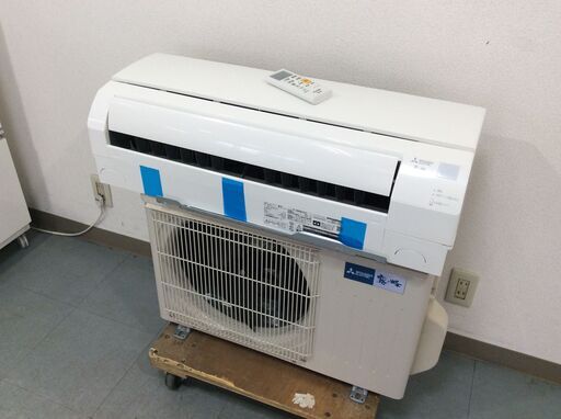 YJT9662『安心30日間保証付』【MITSUBISHI/三菱 8畳用エアコン】美品 2023年製 霧ヶ峰 MSZ-GV2522-W 家電 冷暖房 エアコン 壁掛型 単相100V