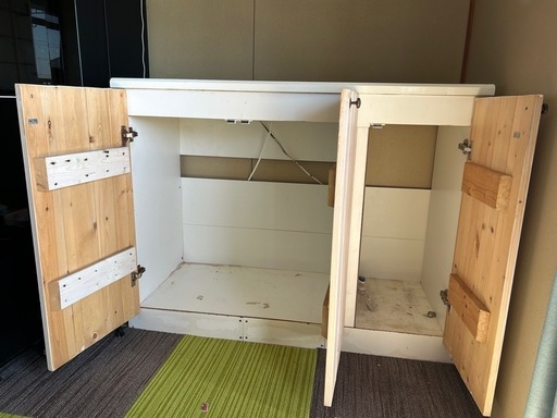 120cm水槽と水槽台\n