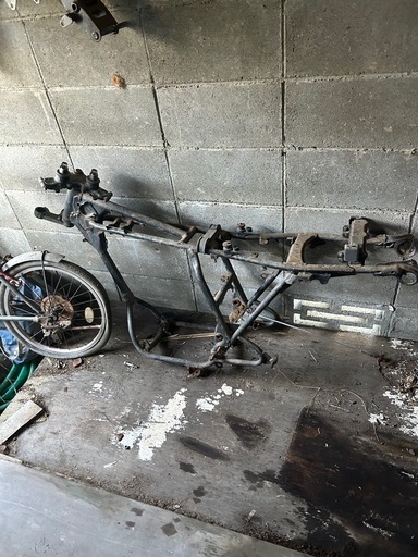 ＸＳ250ＳＰ　フレーム　訳あり\n