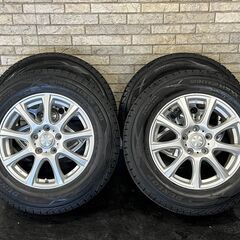 2024101325【札幌】215/65R16冬タイヤ　社外16アルミ　RVR　アルファード　ヴェルファイアなど
