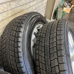 2024101325【札幌】215/65R16冬タイヤ　社外16アルミ　RVR　アルファード　ヴェルファイアなど