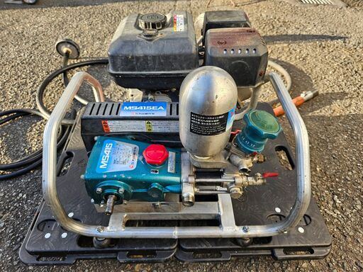 マルヤマ セット動噴 MS415EA 動力噴霧器 攪拌器付