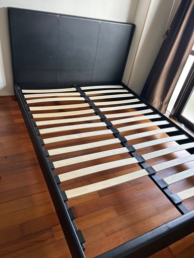 ダブルベットフレーム 木製すのこベッド ダブルサイズ ダブルベット