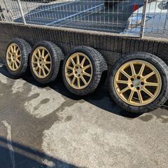 スタッドレス＋アルミホイール（インプレッサWRX 純正ホイール）