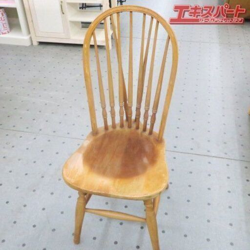 秋田木工 ウィンザーチェア ダイニングチェア 椅子 ヴィンテージ 現状品 富岡店