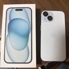 iphone15 128GB ブルー