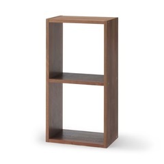 B*y様 【2024年購入】無印 スタッキングシェルフ・追加２段・ウォールナット スタッキングシェルフセット・3段×2列・オーク材 | 無印良品