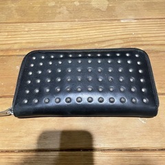 Christian Louboutin/スパイクスタッズ長財布》ABランク 美品