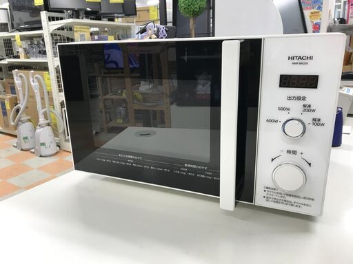 電子レンジ ヒタチ HMR-BK220 2021年製 ※動作チェックOK