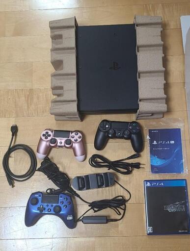 PS4 Pro CUH-2200B B01(1TB)と各種機器 + FF7ゲーム
