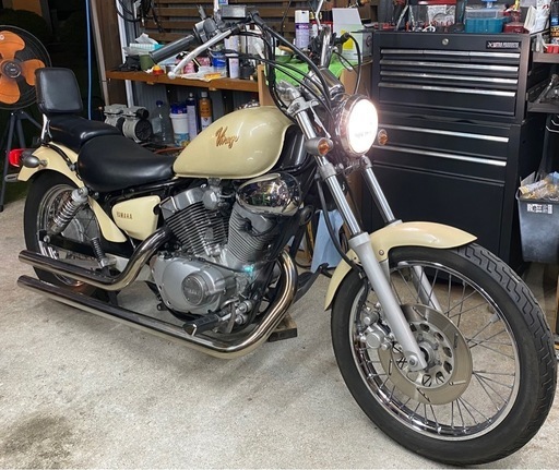 値下げ‼️　YAMAHA ビラーゴ250 VIRAGO 実働✨　軽整備済み　走る止まる曲がるOKです