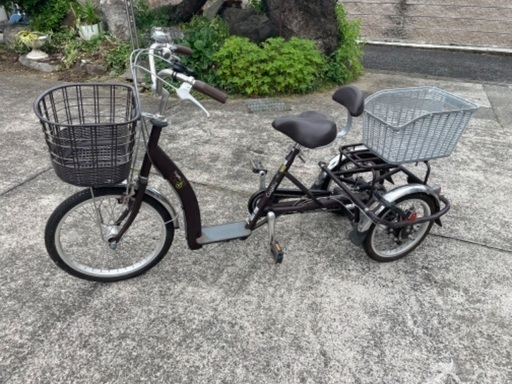 サギサカ　こげーるlivelyⅢ（3輪自転車）介護予防