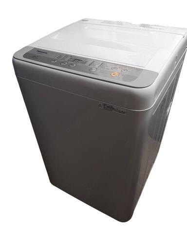 【超美品】パナソニック洗濯機5kgビッグウェーブ洗浄槽カビ予防　風乾燥機能付き2018年製