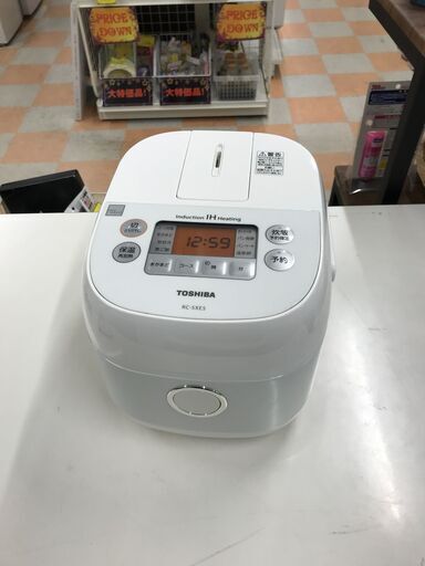 炊飯器 トウシバ RC-5XE5 2019年製 ※動作チェックOK