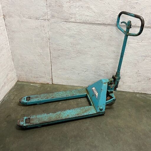 【トヨタL\u0026F】ハンドリフト PALLET TRUCK HPO7 手動リフト 工場倉庫 重量物 700kg Y0370