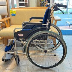車椅子 介助/自走 両用 駐車ロック付き 折りたたみ☆買取帝国 志木店