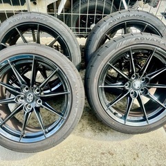 希少GRカローラ 純正BBSアルミホイール 8.5J+30 18インチ