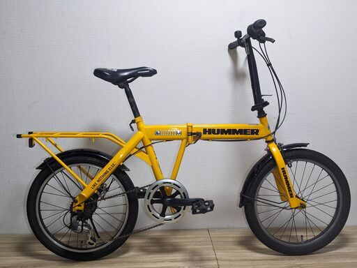 メンテ済！ ハマー 6段変速 折りたたみ自転車 PayPay払いOK!