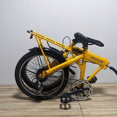 メンテ済！ ハマー 6段変速 折りたたみ自転車 PayPay払いOK!