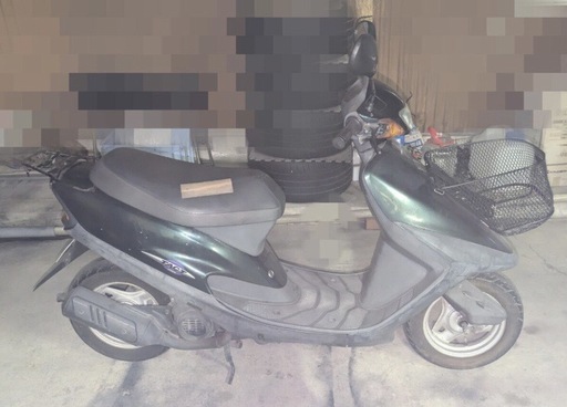 実働乗って帰れます　2ST  2スト 2サイクル AF30 タクト  サイドスタンド付き、自賠責保険無し