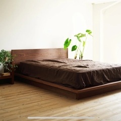 HIROMATSU 広松木工　VEROIDEA　ベロディア　セミダブルベッド　オーク