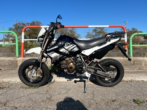 ジモティ価格!! 実働 美車 KSR110 ボアアップ 124cc kawasaki 油圧クラッチ 4速 カスタム車両 TAKEGAWA 武川 クラッチキット★調子良好★