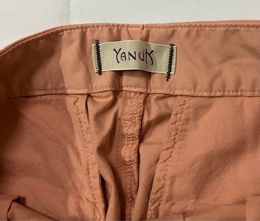 ヤヌーク　デニットカラーパンツ　XS ヤヌーク デニットカラーパンツ XS 別注》【yanuk/ヤヌーク】BEN