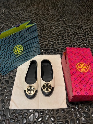 1回履いたTory burchフラットシューズ (54000円-\u003e40000円)