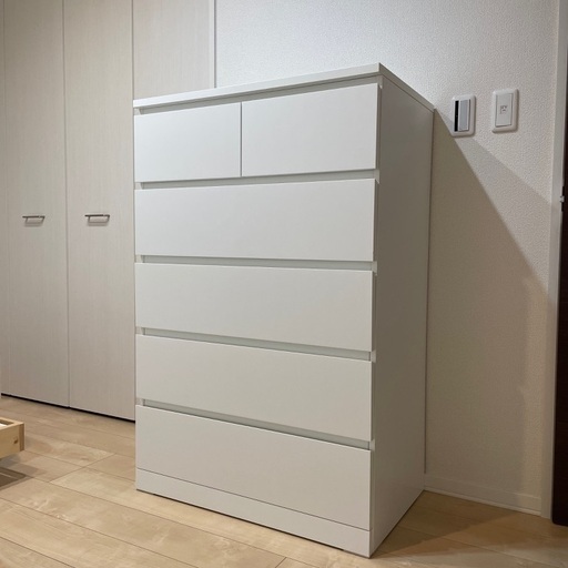 IKEA MALM マルム チェスト MALM マルム チェスト（引き出し×6