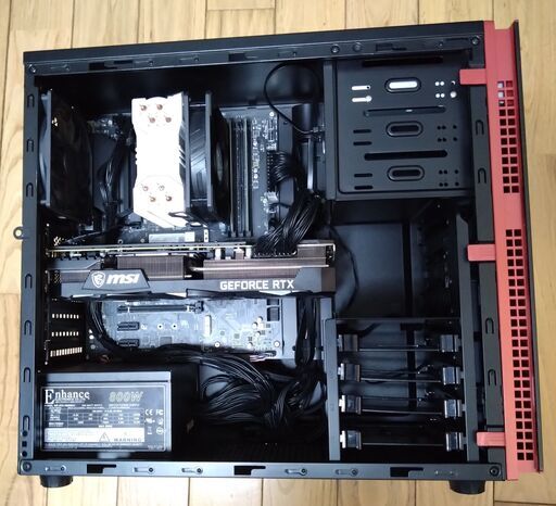 ハイエンドゲーミングパソコン LEVEL∞ ILeDxs-R049-AiX7K-VASXH Core i7-10700K/RTX3080/メモリ32GB/SSD512GB